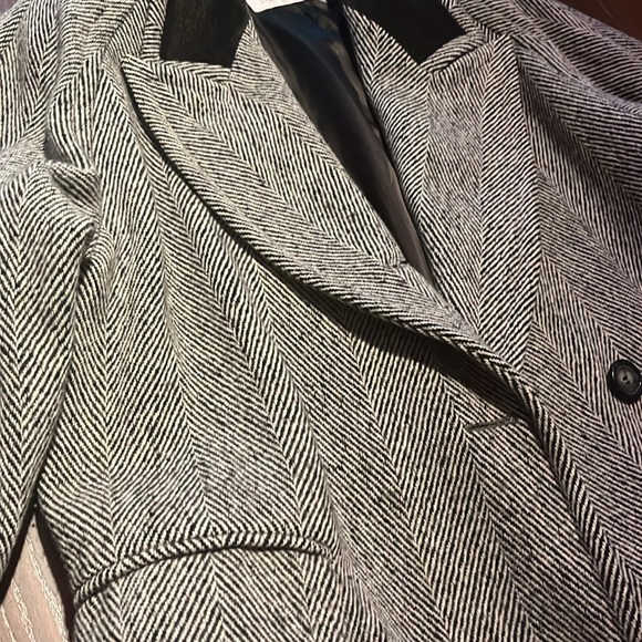 MaxMara vintage, herringbone, pure wool jacket - Picture 4 of 5